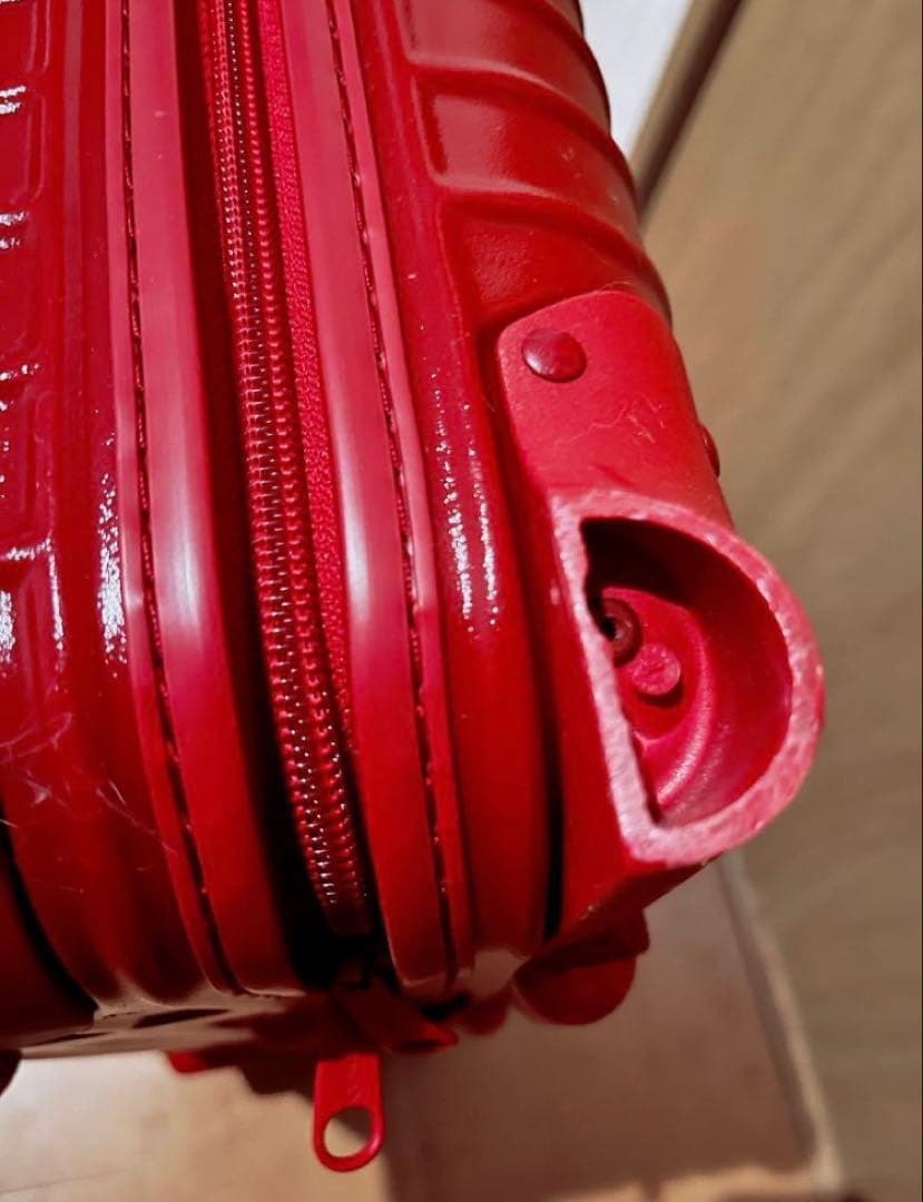 値下げ不可】保証書付き RIMOWA SALSA スーツケース レッド 35