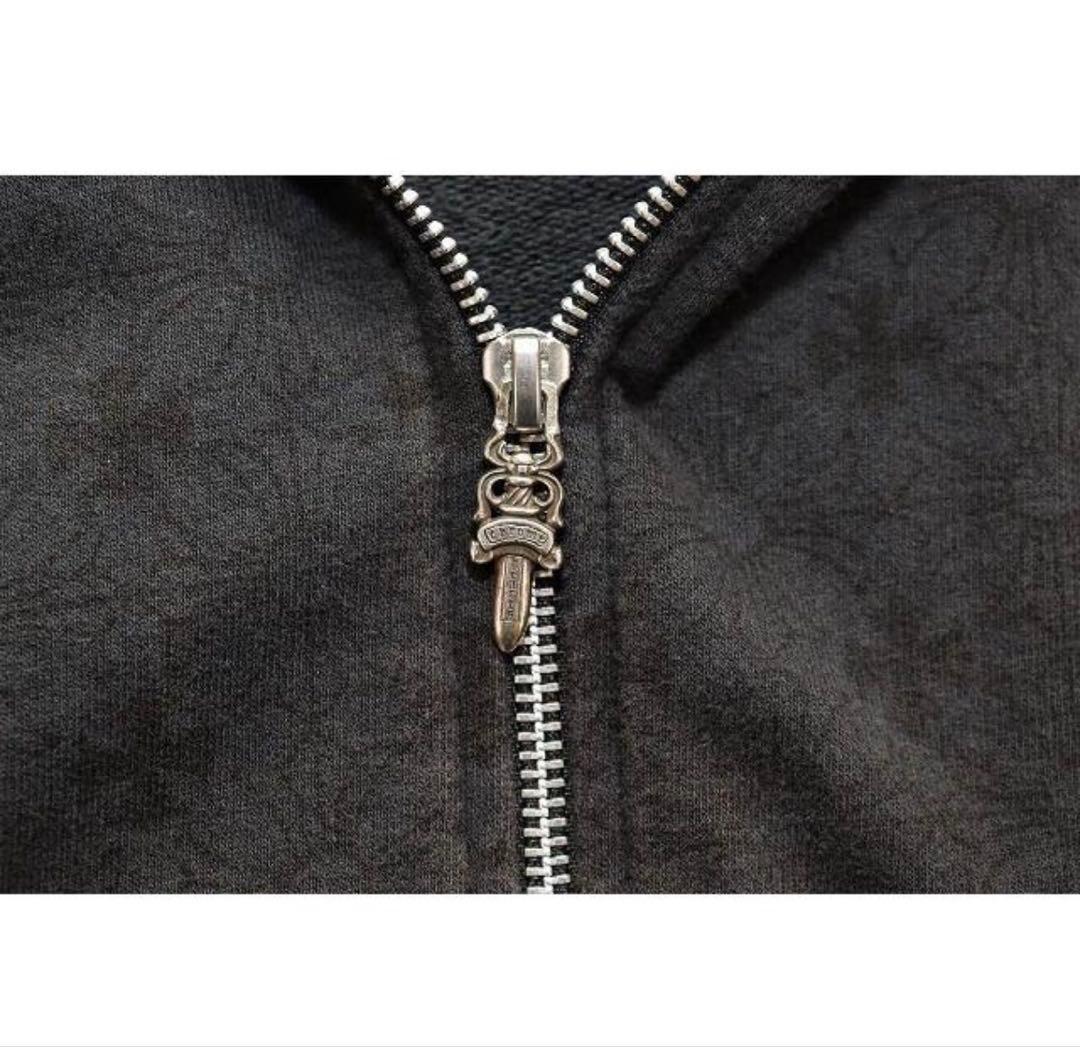 k*様 クロムハーツ CH総柄 ジップ パーカー