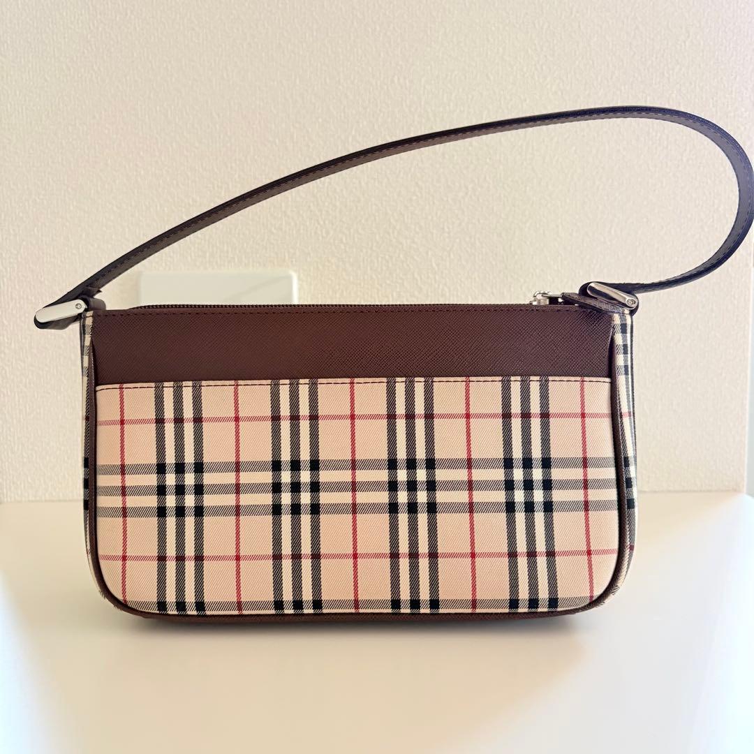 ⭐️美品 BURBERRY ノバチェック柄 ハンドバッグ ヴィンテージ