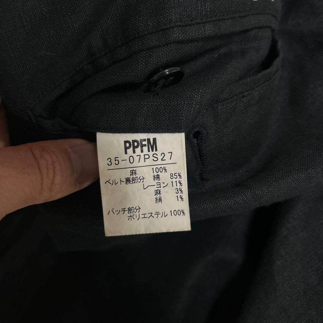 ☆激レアデザイン☆ PPFM サルエルパンツ カーゴパンツ リネン