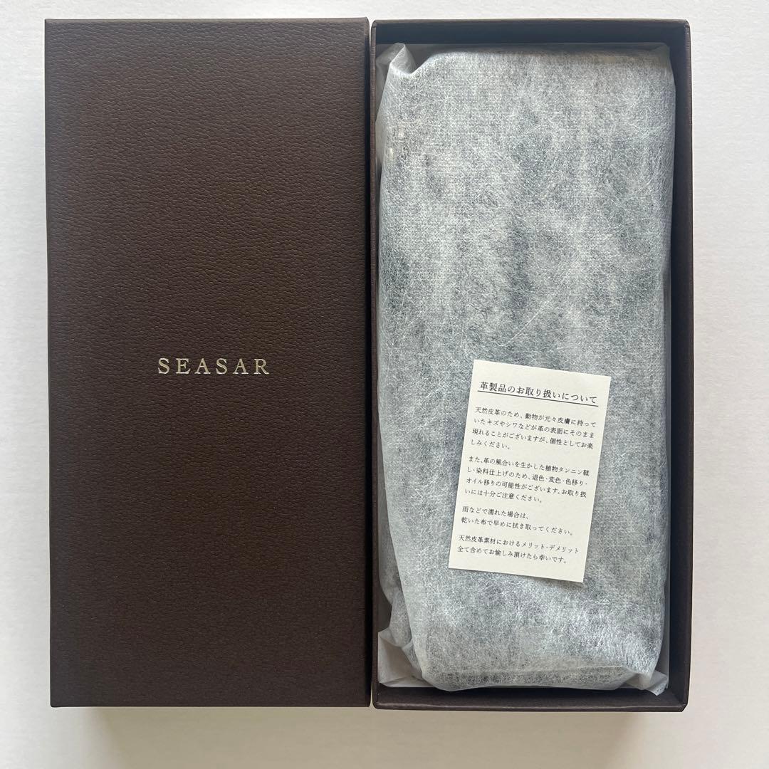 seasar しーさー ペンケース Duct マルゴーフォグ ネロ ブラック