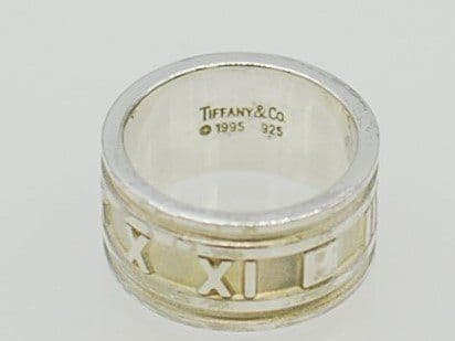 ティファニーTIFFANY＆CO.アトラス リング指輪スターリングシルバー17号