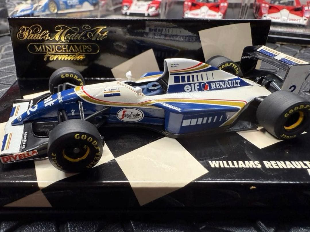 Williams Renault 限定版モデルカー 1/43 toys CAR RENAULT
