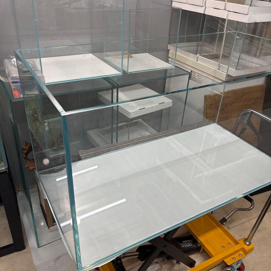 ガラス水槽サンプル品特売！120CM W120×D45×H45 厚み10mm