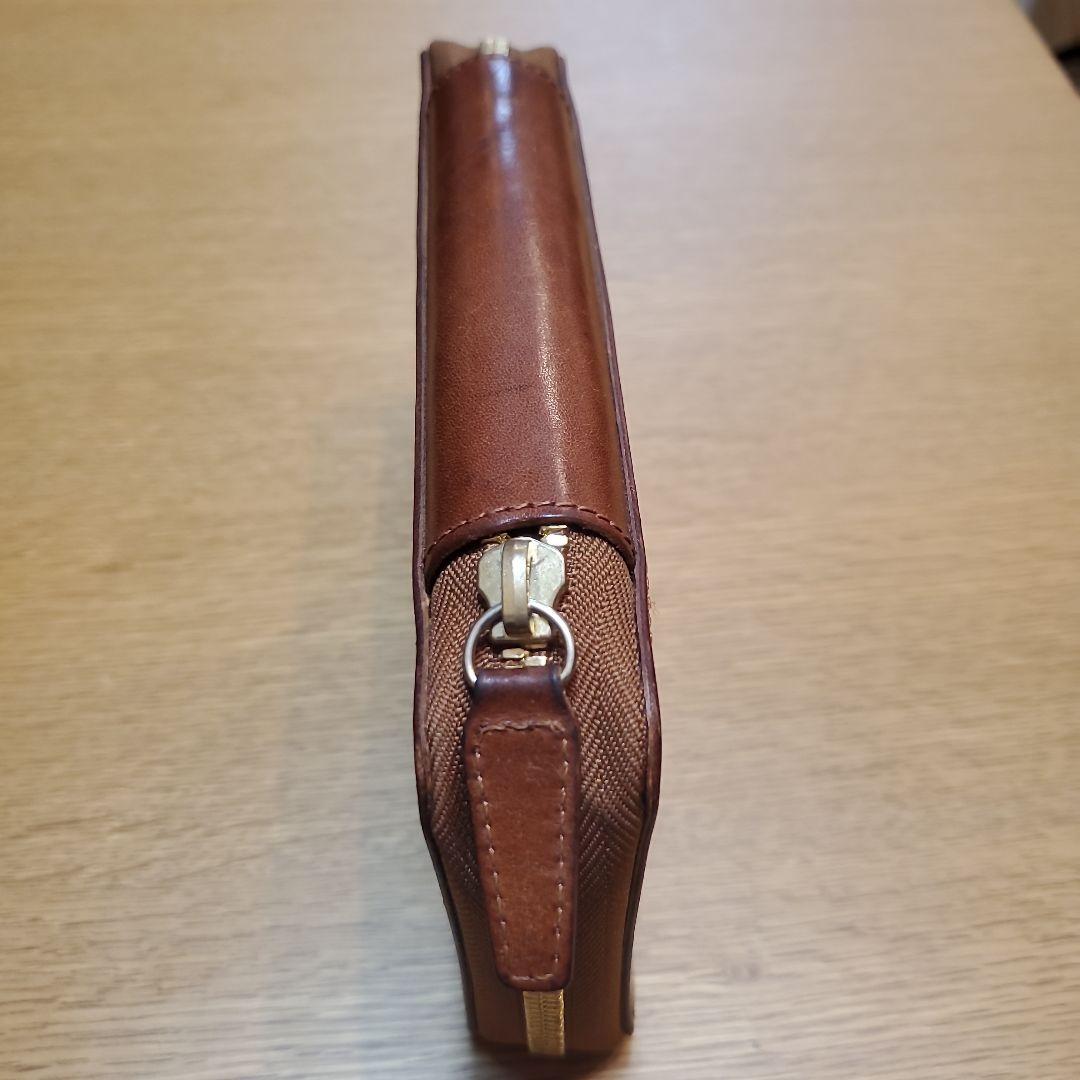 しーさーコラボペンケース SY-06 プエブロ ブラウン レザー 筆箱 箱