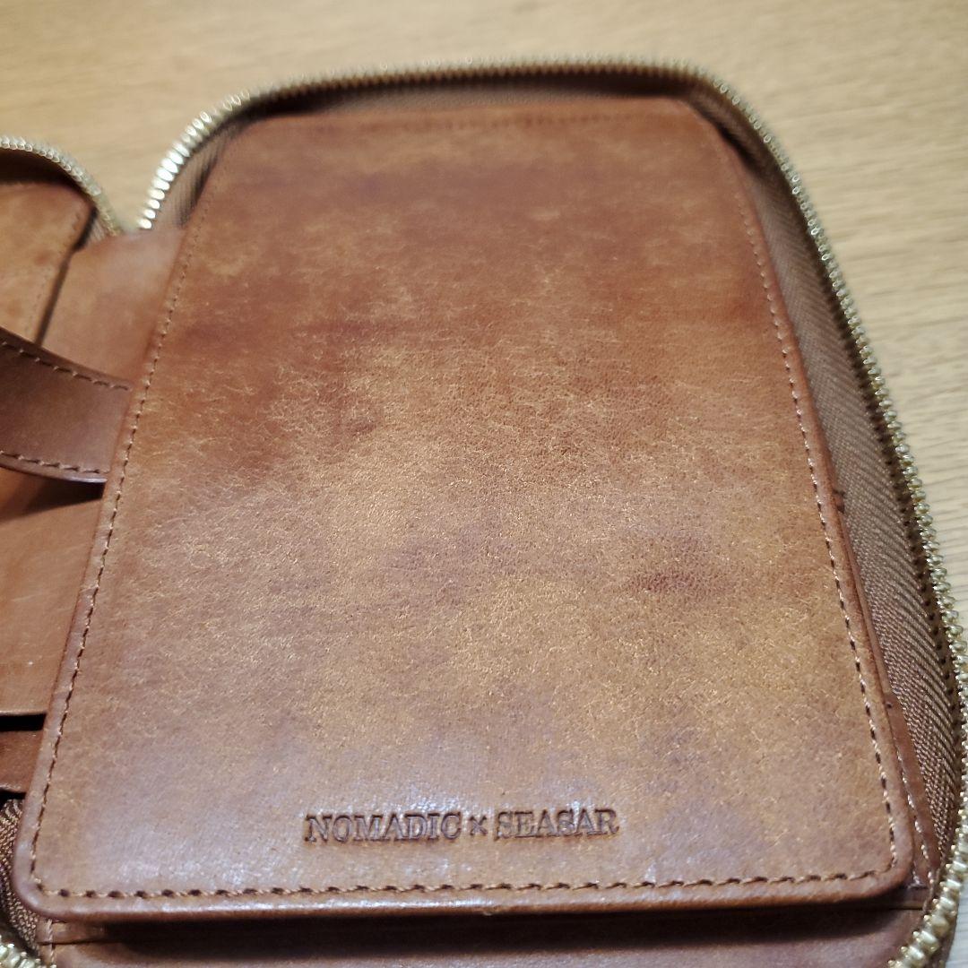 しーさーコラボペンケース SY-06 プエブロ ブラウン レザー 筆箱 箱