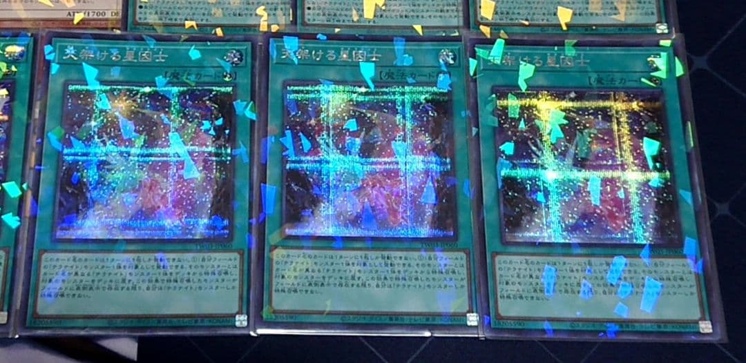 25日まで出品 高レアリティ 遊戯王 セイクリッド テラナイト デッキパーツ