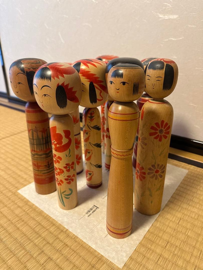 美品 伝統こけし 名工の譜 10本セット 欠品あり