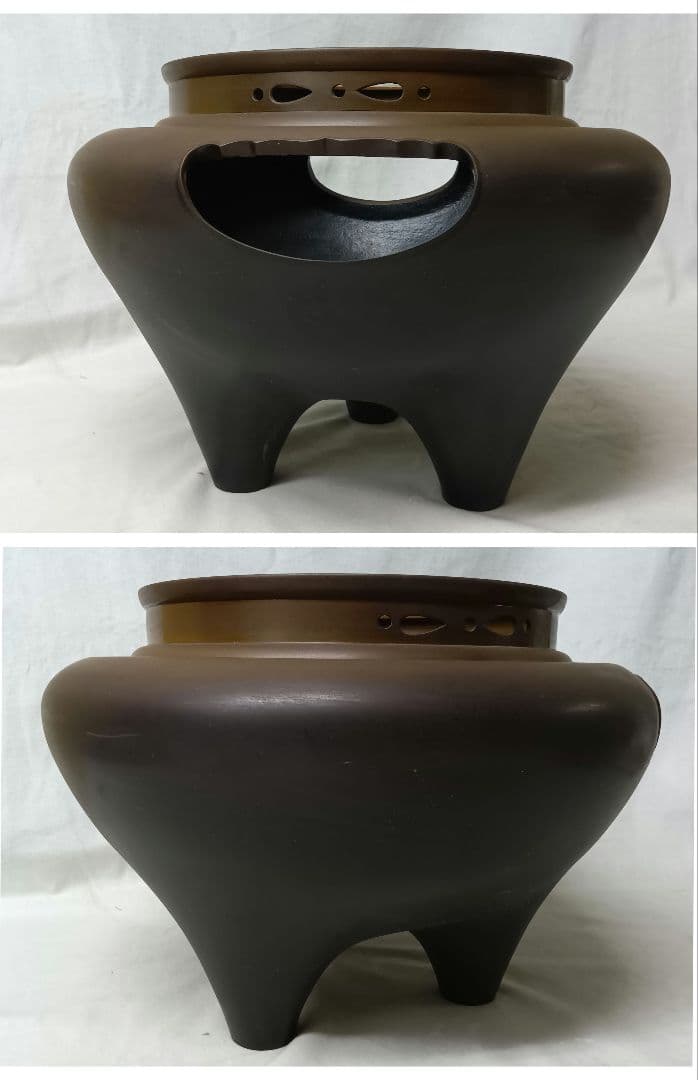 茶道具 唐銅朝鮮風炉 茶釜セット レトロ 和室 伝統文化 真形釜 鉄瓶 水