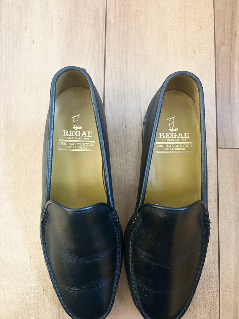 【美品】REGAL リーガル コブラヴァンプ 型押し 25cm