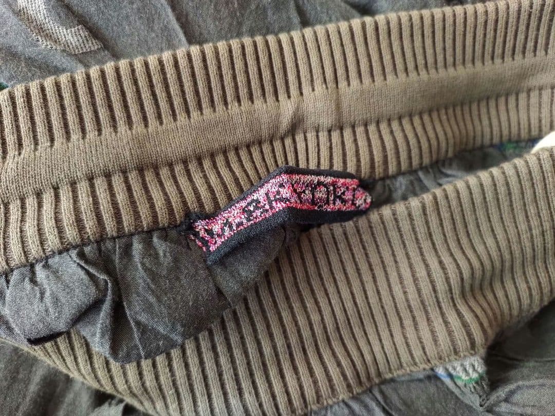 M.&KYOKO　エムアンドキョウコ　佐藤繊維　スカート　刺繍　ジャガード織り