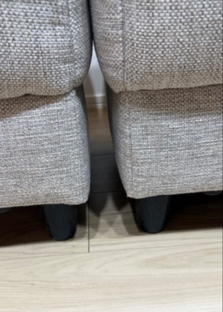 ニトリ　オットマン　スツール　2個セット