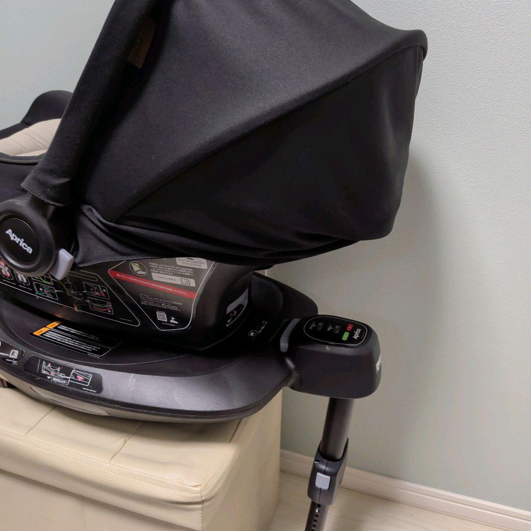 【美品】アップリカ　エアキャリー　トラベルシステムベースセット