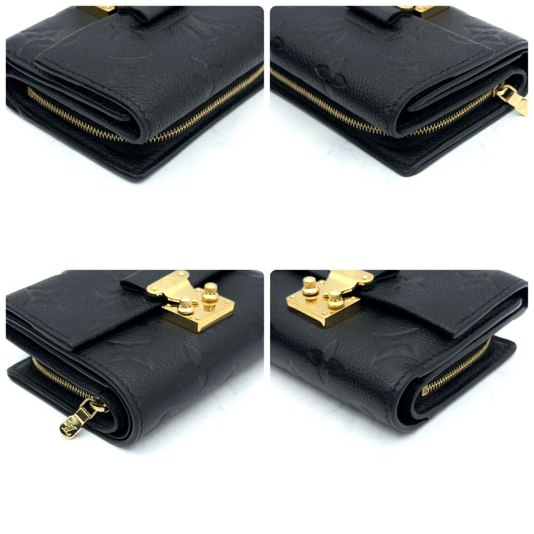 【ほぼ新品】ルイヴィトン モノグラム アンプラント メティスコンパクト 黒