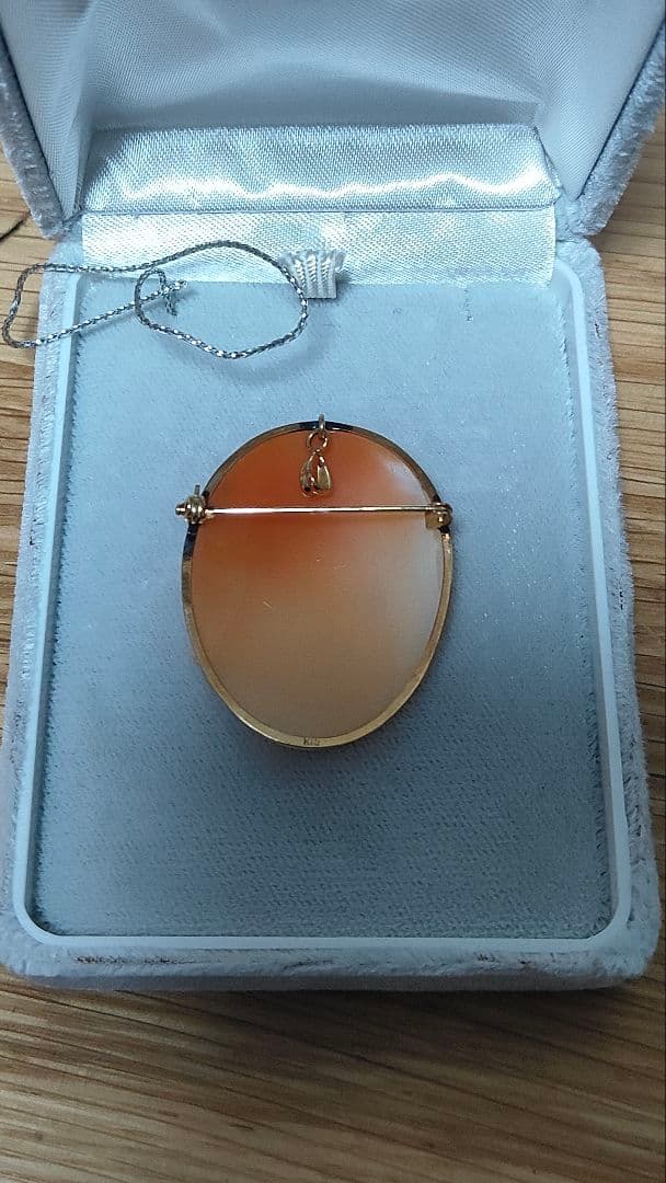 限定値下げ 11月末迄 ギンザタナカ カメオブローチ 18K 美品