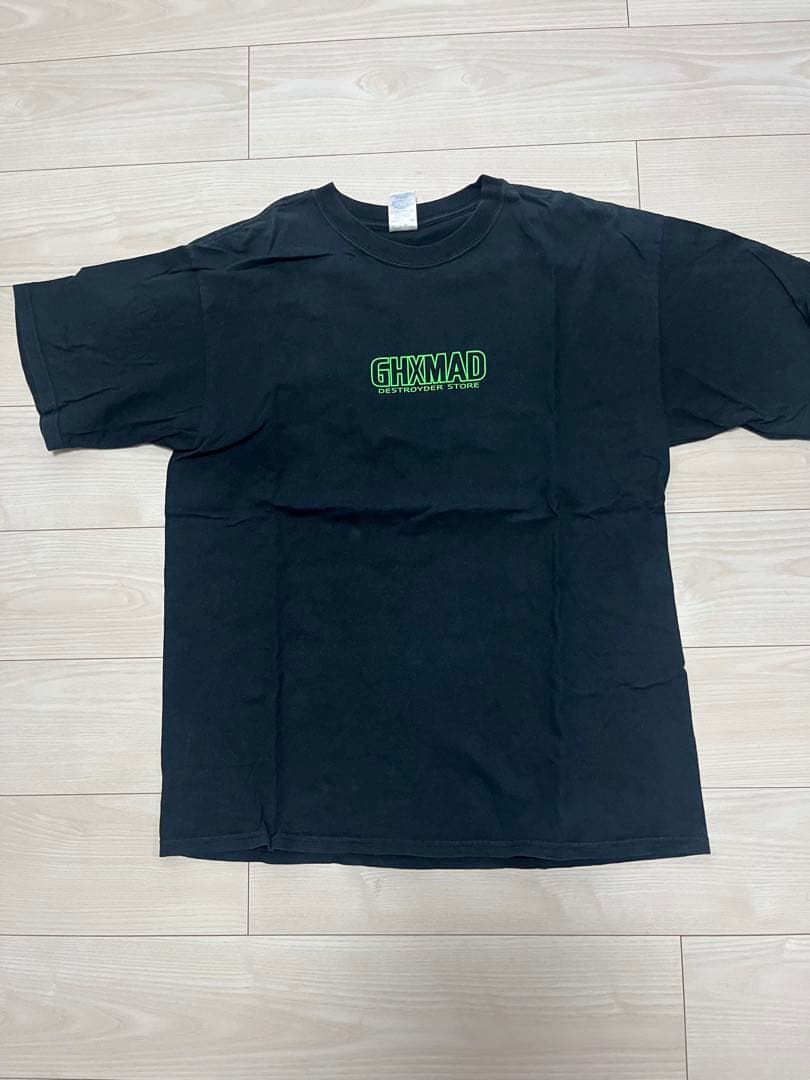 マッドカプセルマーケッツ限定Tシャツ Sブラックサイボーン