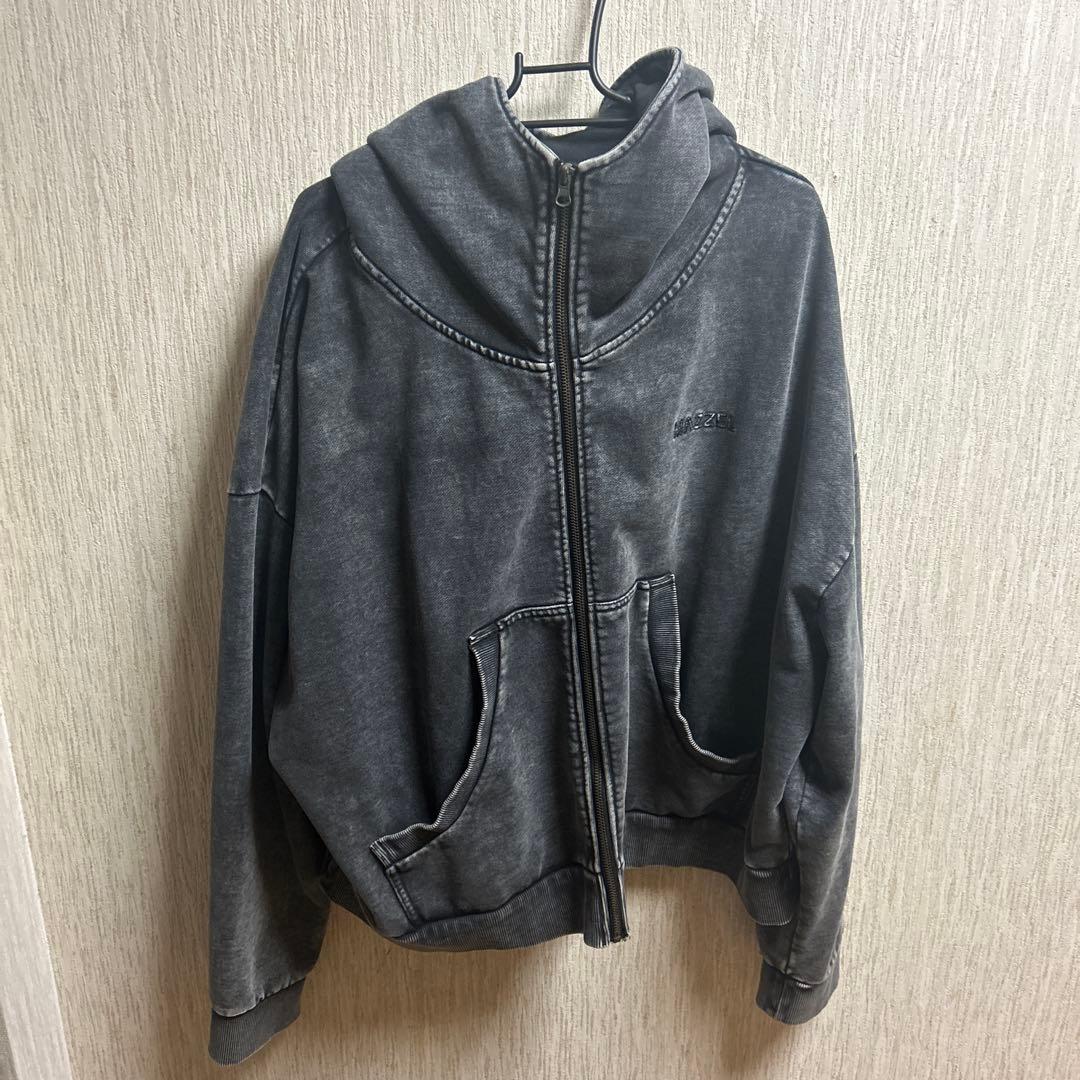 MAZZEL ジップアップパーカー Mサイズ｜MAZZEL ジップアップパーカーM