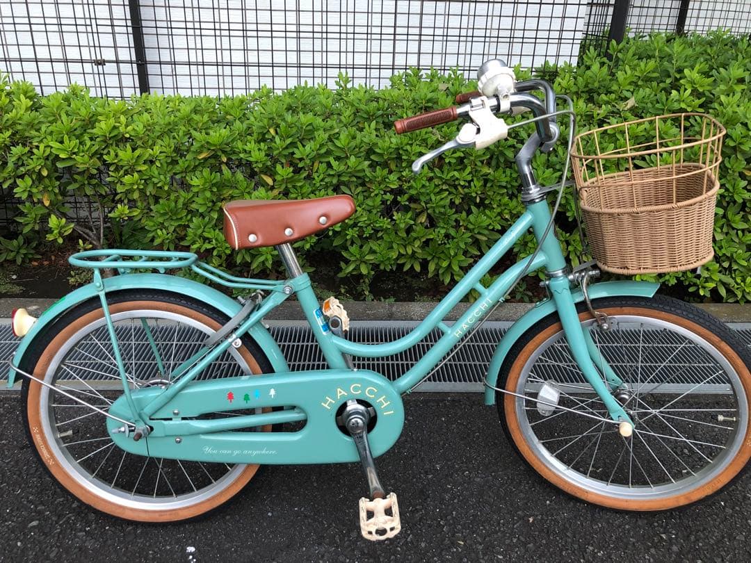 HACCHI ハッチ ブリヂストン BRIDGESTONE 子供用自転車 18型 グリーン