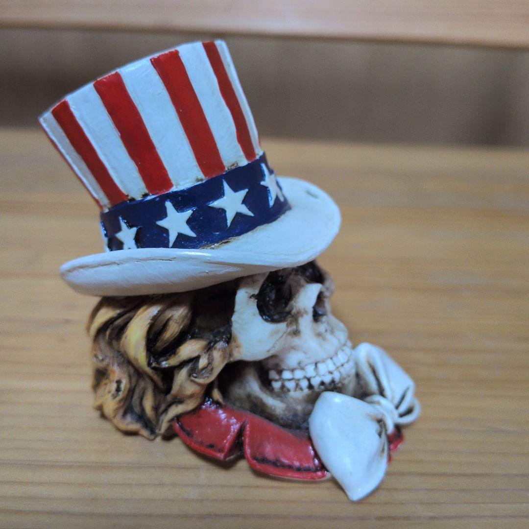 SKULL DADDY W.U.I スカルフィギュア お香立て 骸骨