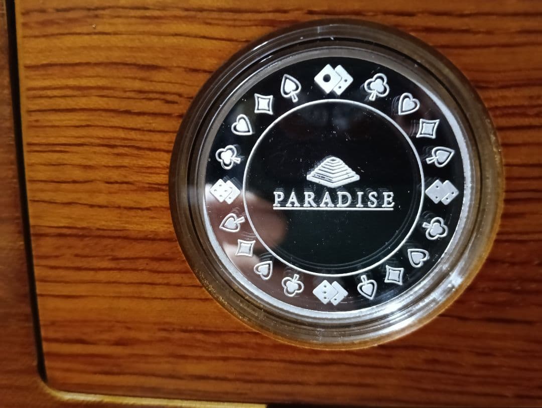 ☆超激レア！☆第37回 バカラ・トーナメント記念純銀メダル 【品位