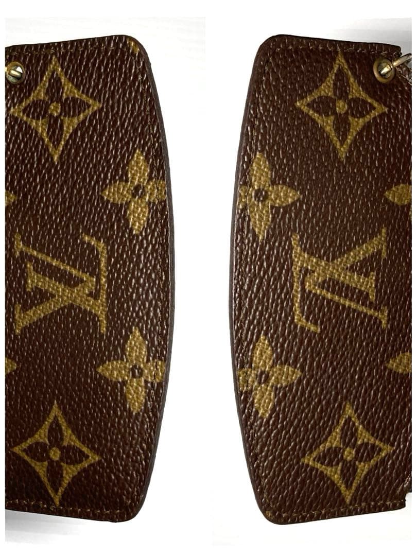 美品　ルイヴィトン　モノグラム　エテュイ　クレピア　ケース　チャーム