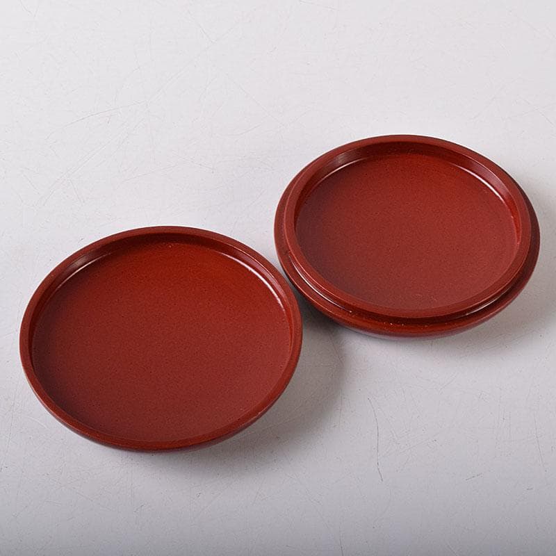 茶道具　讃岐漆器　宗家　後藤盆　後藤昌基作　香合　共布共箱　V　7762