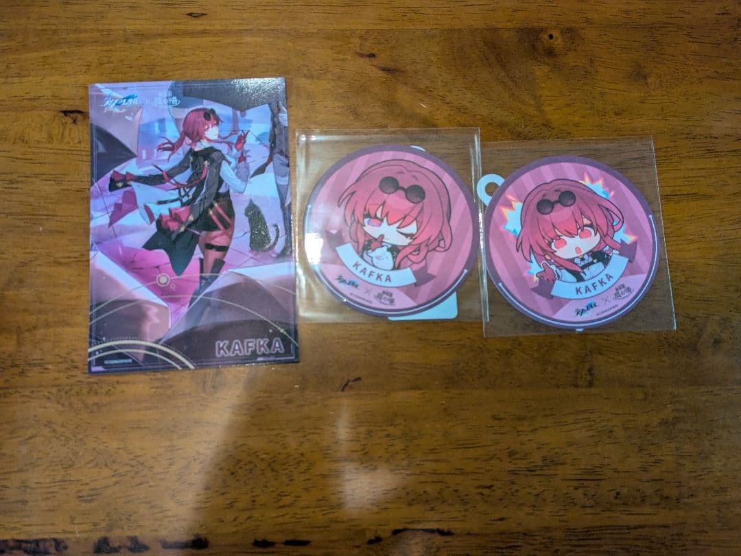 崩壊スターレイル 庭の湯コラボ カフカ コースター4ストロータグ2