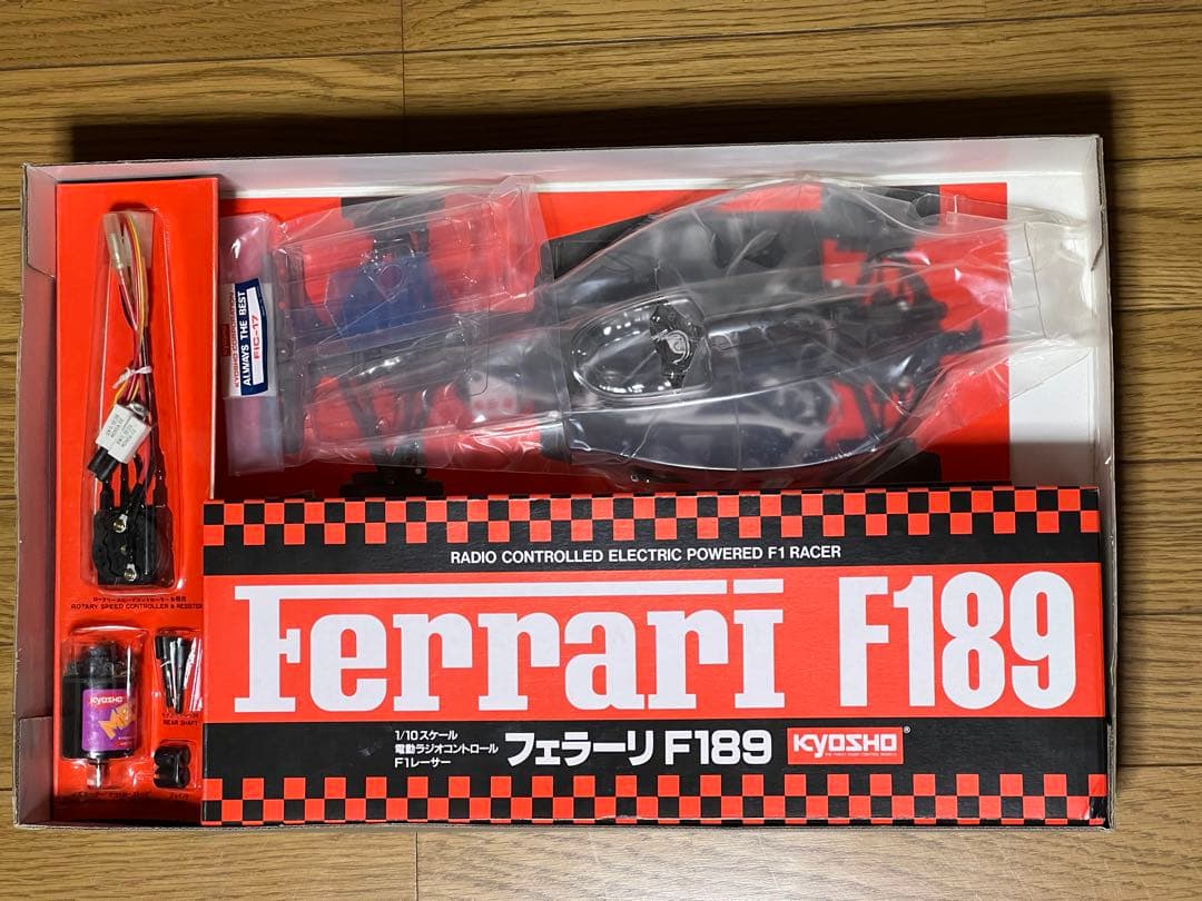 希少　KYOSHO Ferrari F189 1/10スケール ラジコンカー
