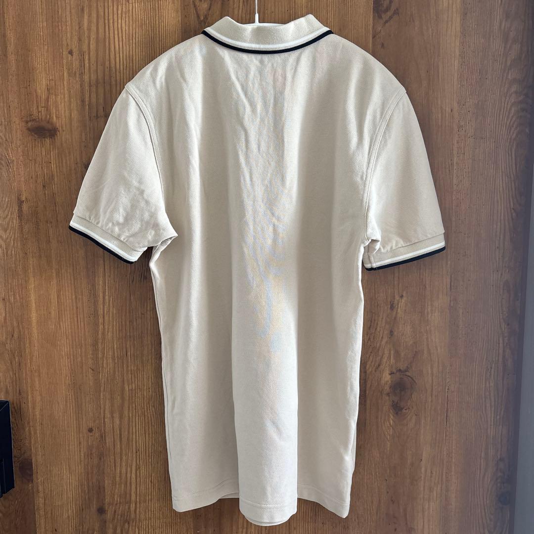 フレッドペリー ポロシャツ M3600 オートミール エクリュ ブラック XS