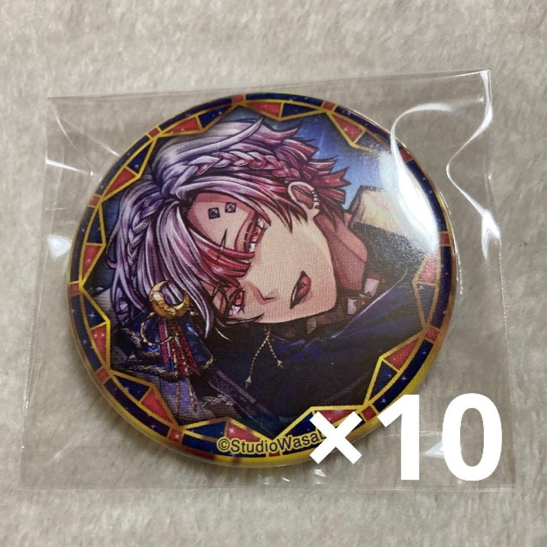 あくねこ悪魔執事と黒い猫アモン缶バッジ二周年 悪魔執事と黒い