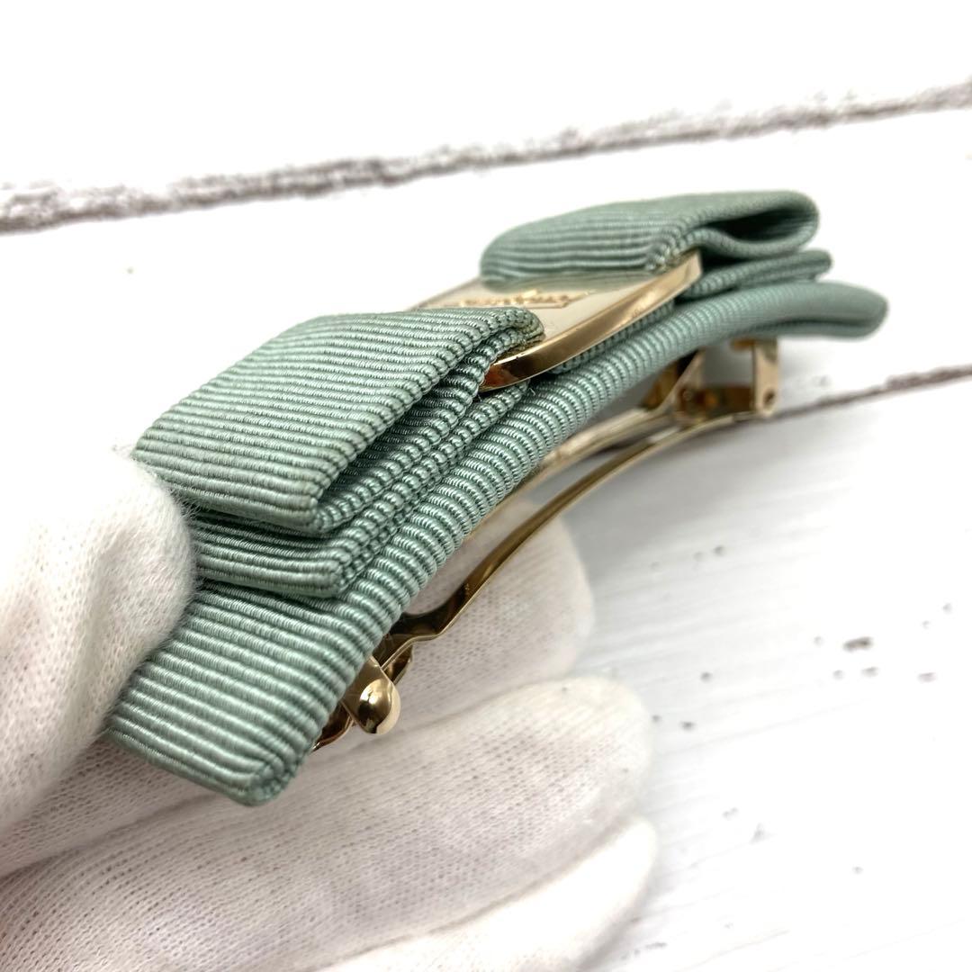 極美品❣️Ferragamo フェラガモヴァラリボンバレッタ ヘアアクセサリー