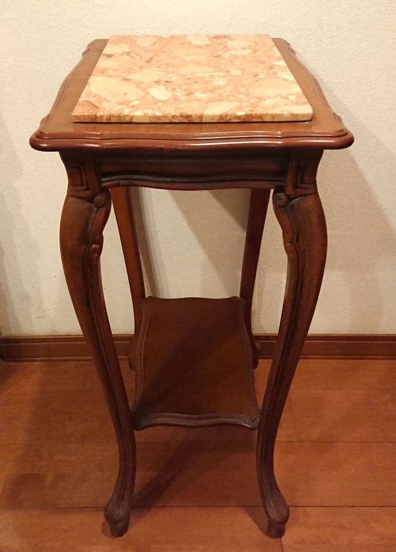 超メルカリ市限定価格】イタリア 大理石 猫脚コンソールテーブル