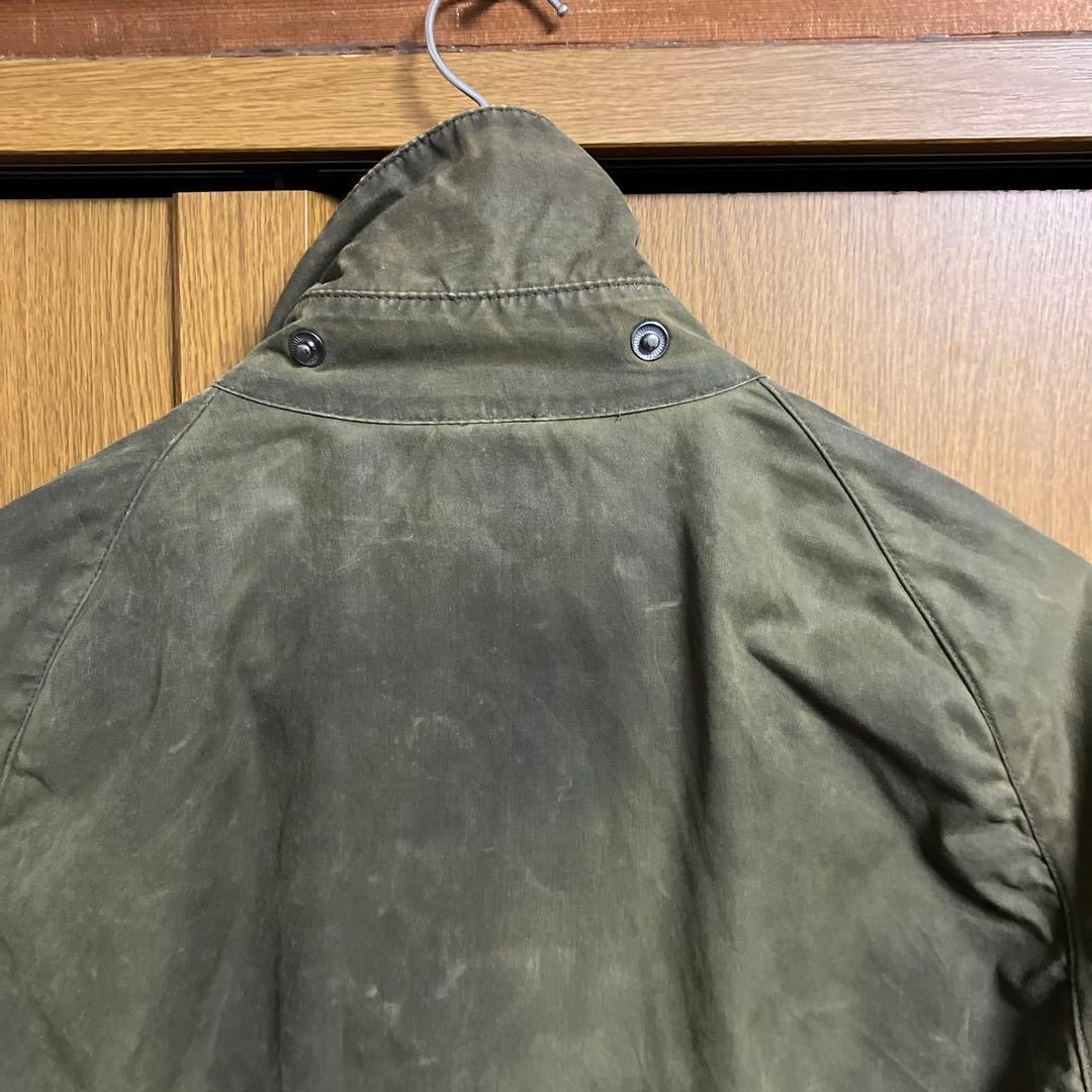 値下‼️Barbourノンオイルジャケット セージグリーン