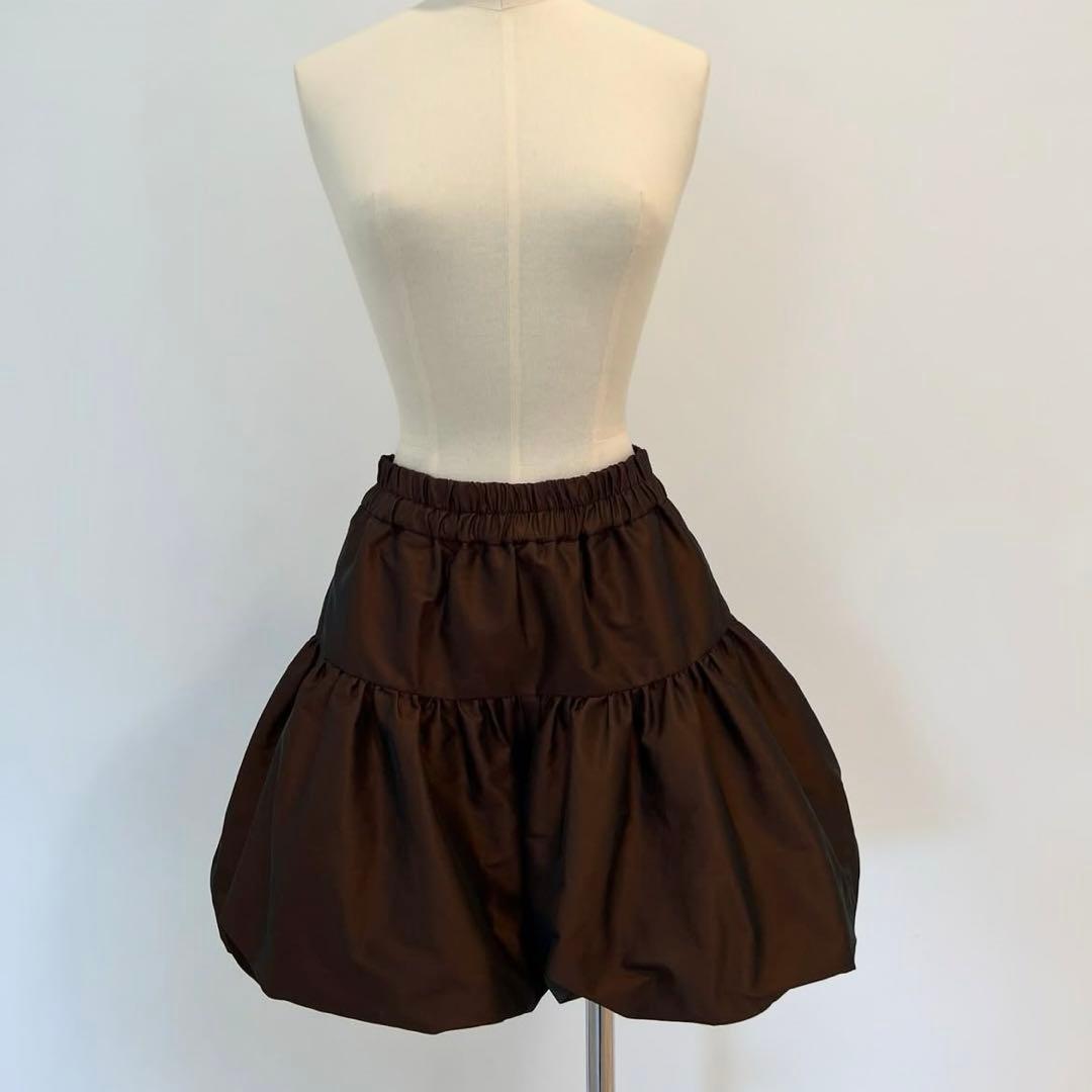 ロージーモンスター　バルーンキュロット　パールホワイト