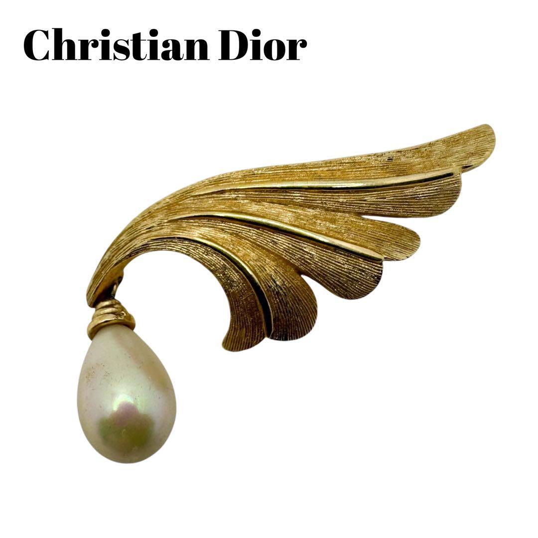 Christian Dior ブローチ ヴィンテージ アクセサリー - メルカリ