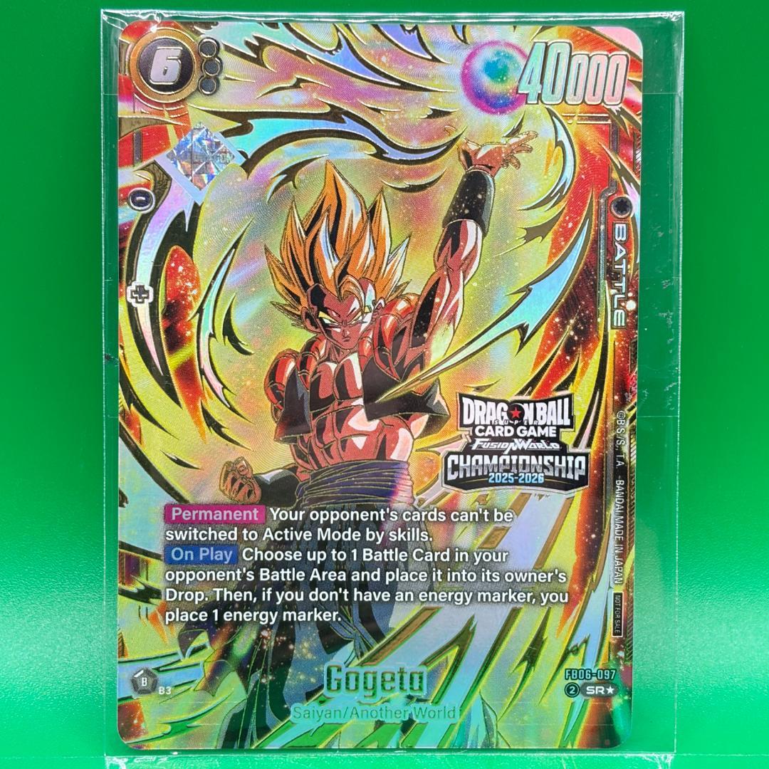 ドラゴンボール 海外 ゴジータ プロモ チャンピオンシップ パラレル