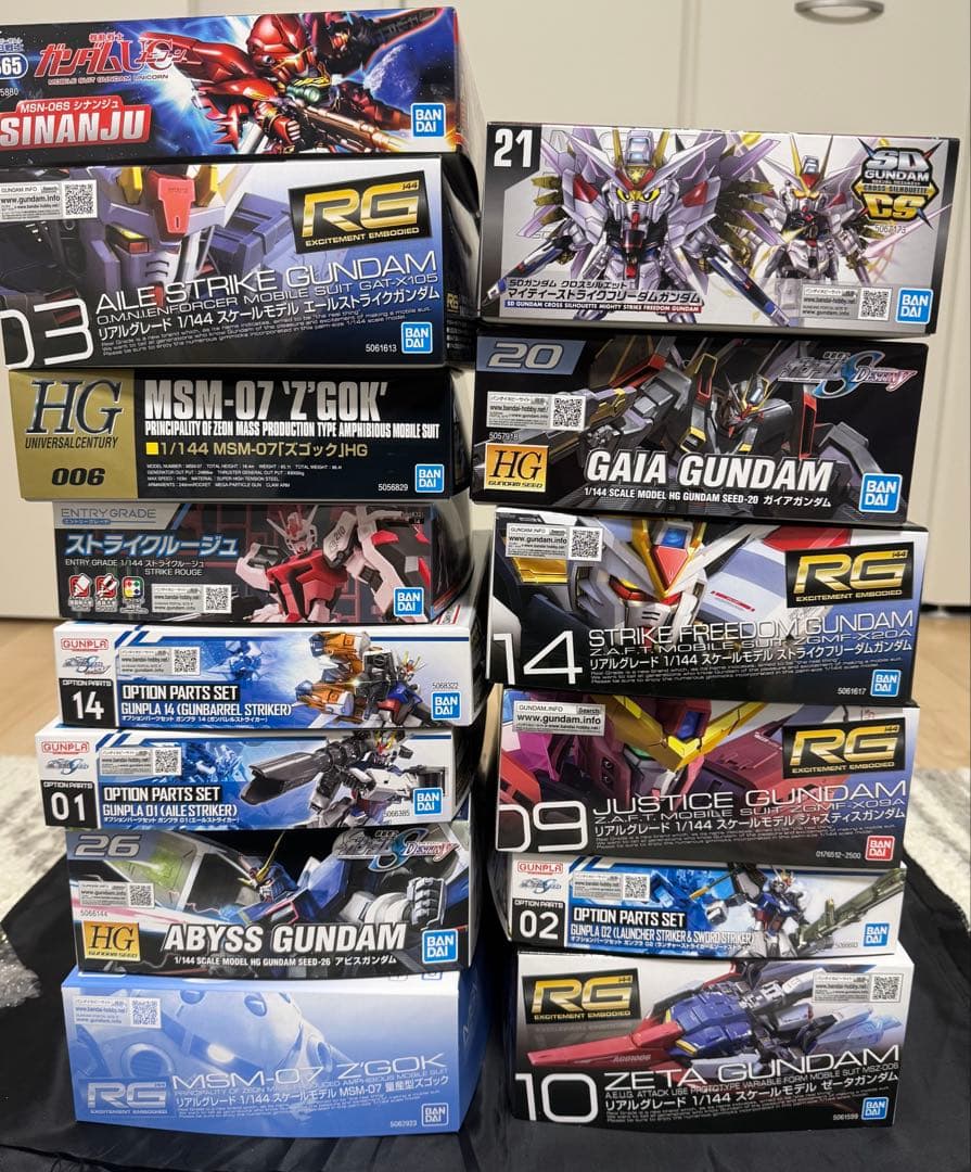 コ*と様 ガンプラ hg rg オプションパーツ まとめ売り