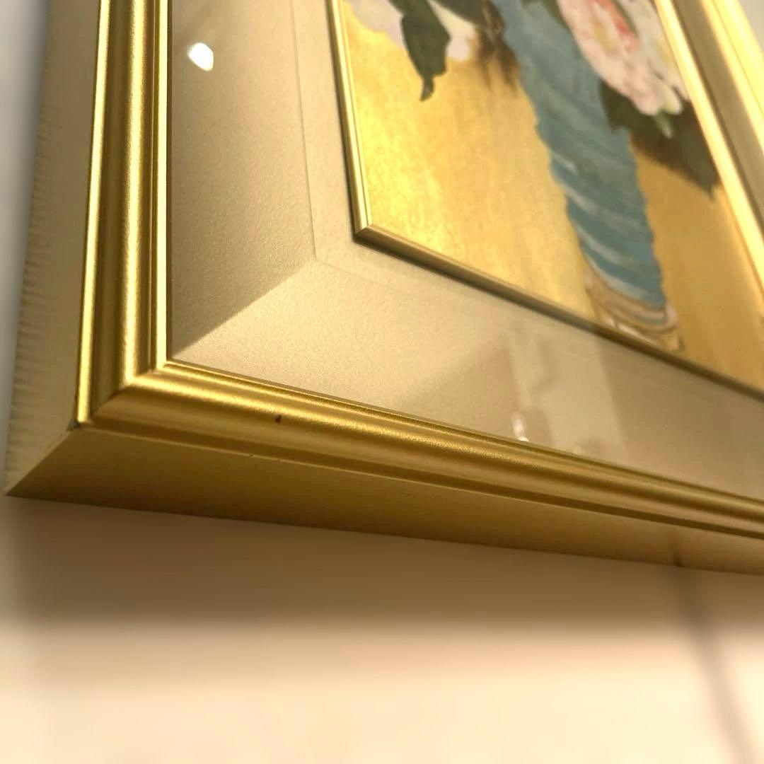 正規品）小倉遊亀『花ひらく』リトグラフ絵画版画（検索）平山郁夫千住