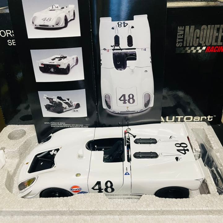 1/18 コレクション AUTOart ポルシェ 908/02 スティーブ・マックイーン