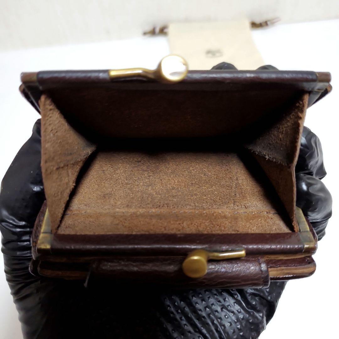 正規品　IL BISONTE　イルビゾンテ　二つ折り財布　ブラウン　良品フラップ