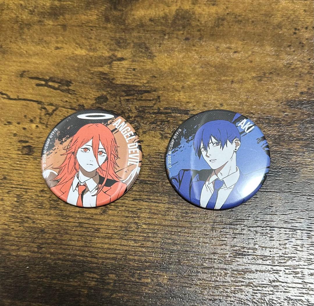 チェンソーマンレゼ篇 トレーディング缶バッジ 早川アキ 天使の悪魔