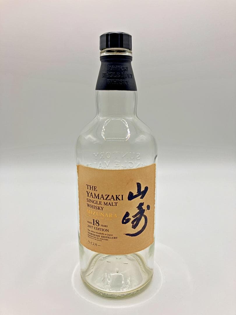 ☆レア☆ 山崎18年 ミズナラ 2017 空瓶 木箱 冊子