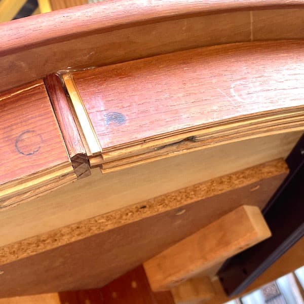 北欧ビンテージ　デンマーク　伸縮ダイニングテーブルテーブル　円形