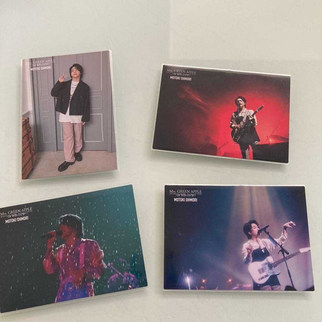 Mrs.GREEN APPLE ホワイトラウンジ 大森元貴 フォトカード Mrs. GREEN