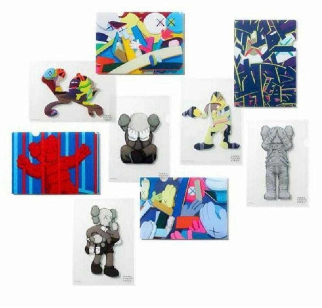 KAWS CLEAR FILE 9セット カウズ クリアファイル 9 セット KAWS CLEAR FILE 9セット カウズ クリアファイル 9 セット｜KAWS CLEAR