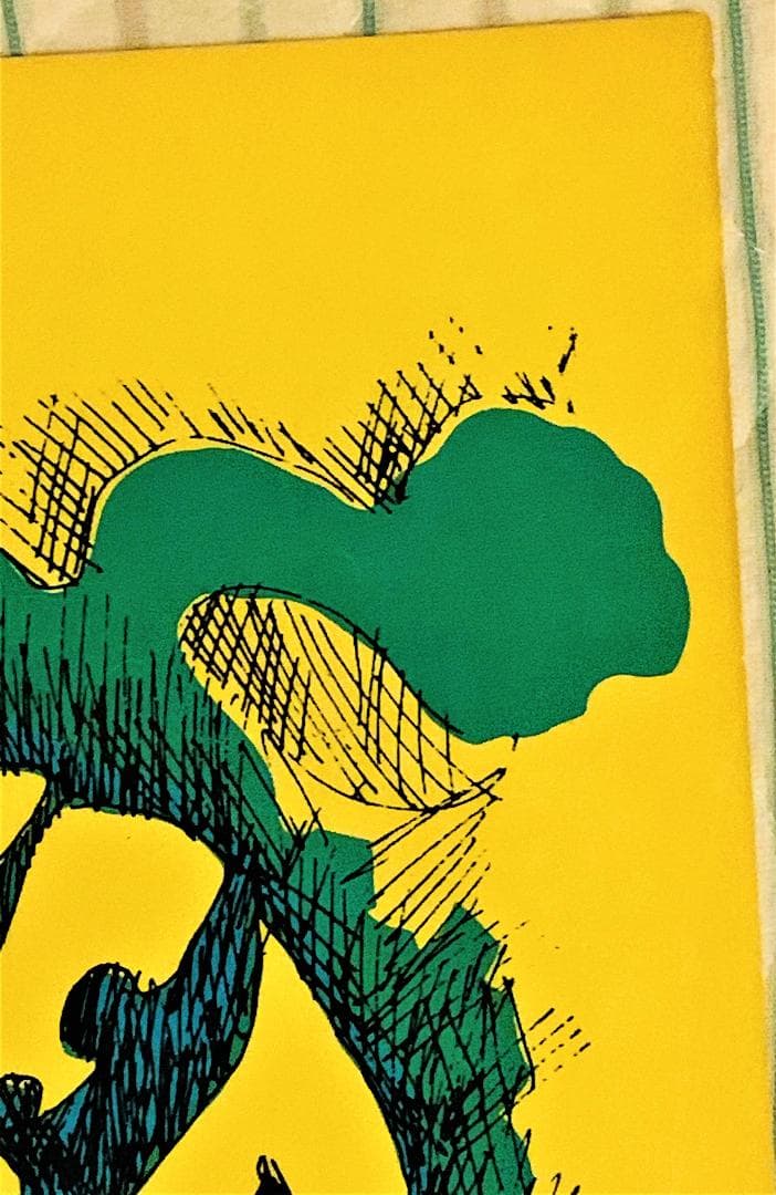 ヒッピー 60's ブラックライトポスター マリファナ ビートルズ ジョン