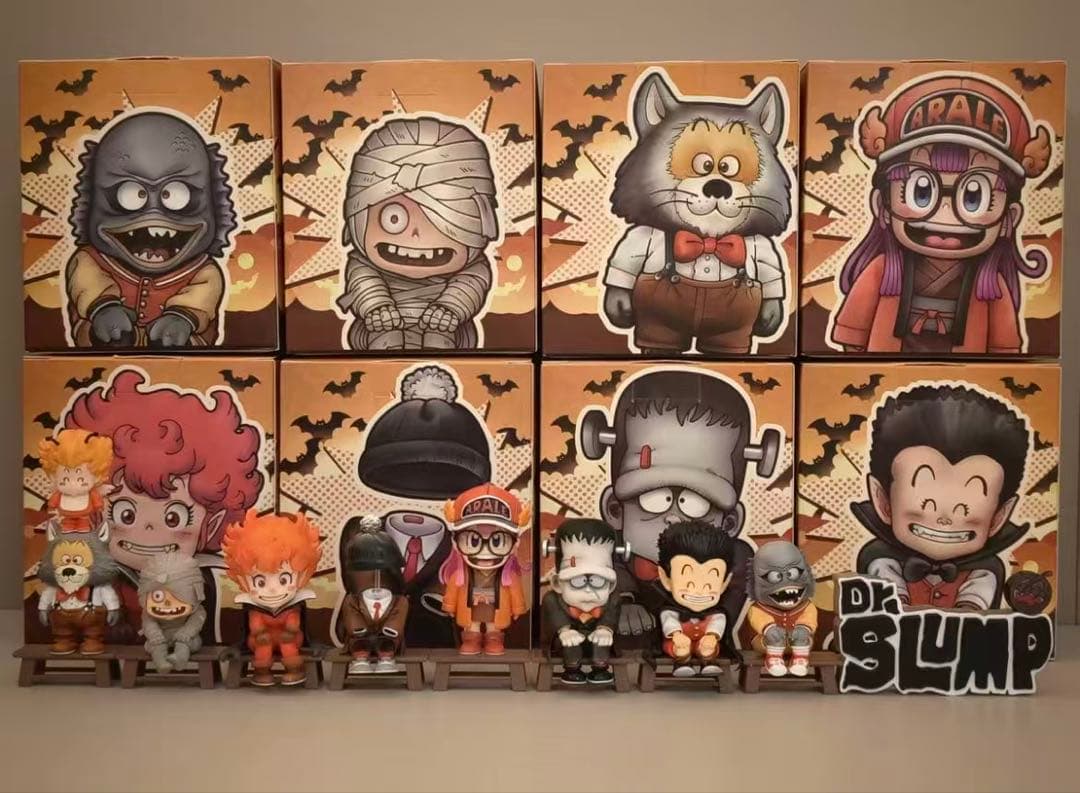 Dr.スランプ Zor-STUDIO Dr. Slumpハロウィン8点フィギュア