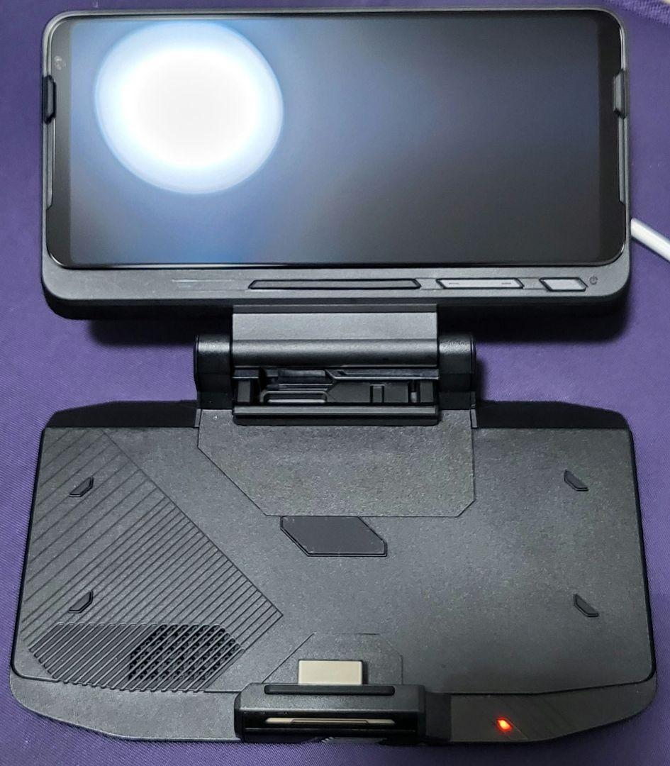 スマホアクセサリー ASUS ROG Phone 3 TwinView Dock 3 144hz