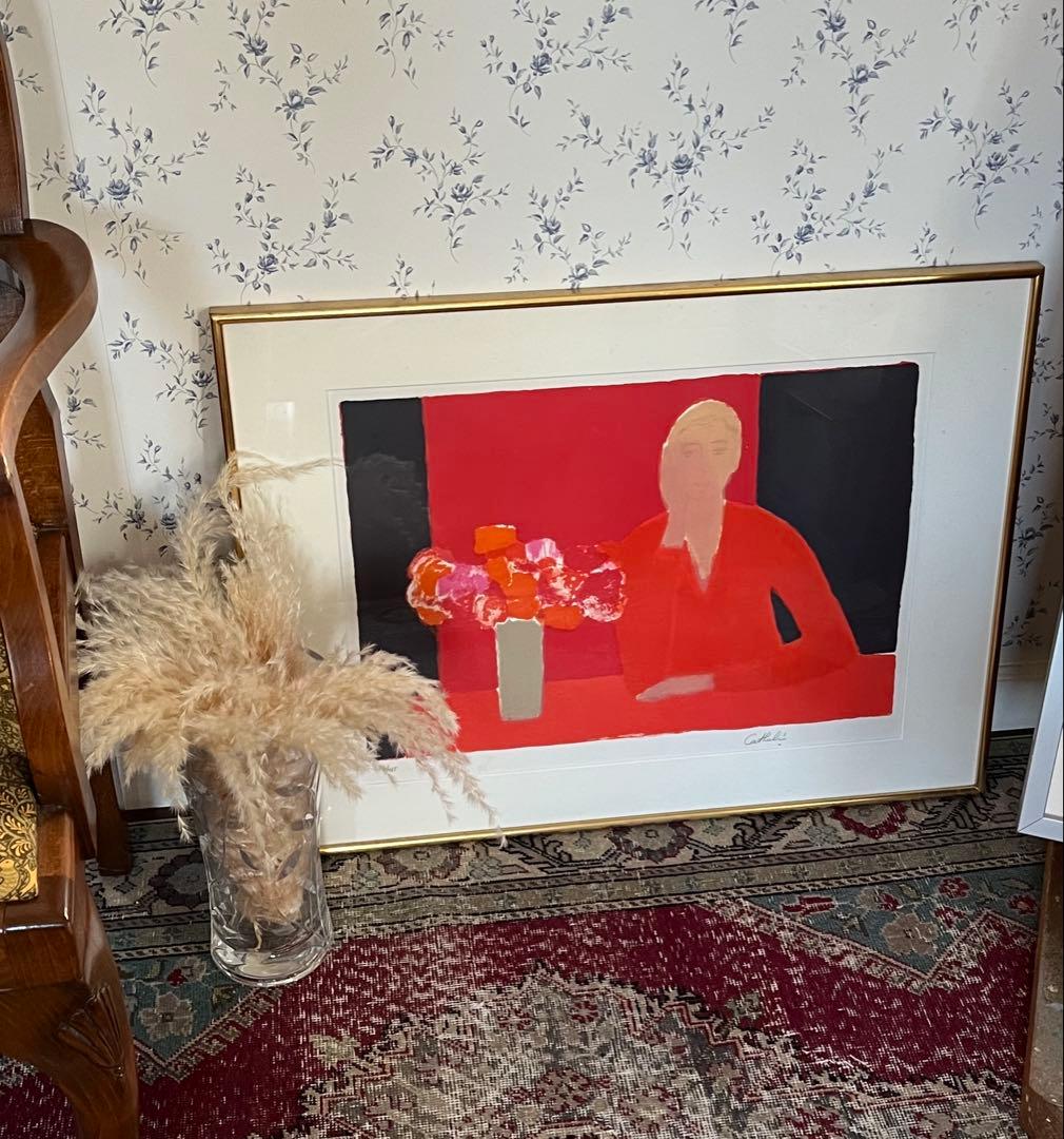 ベルナールカトランリトグラフサインありED 27／175 大判額装