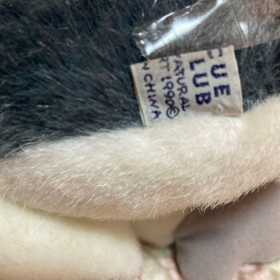 平成レトロ　CUE CLUB ペンギン　ぬいぐるみ　中古品　1990